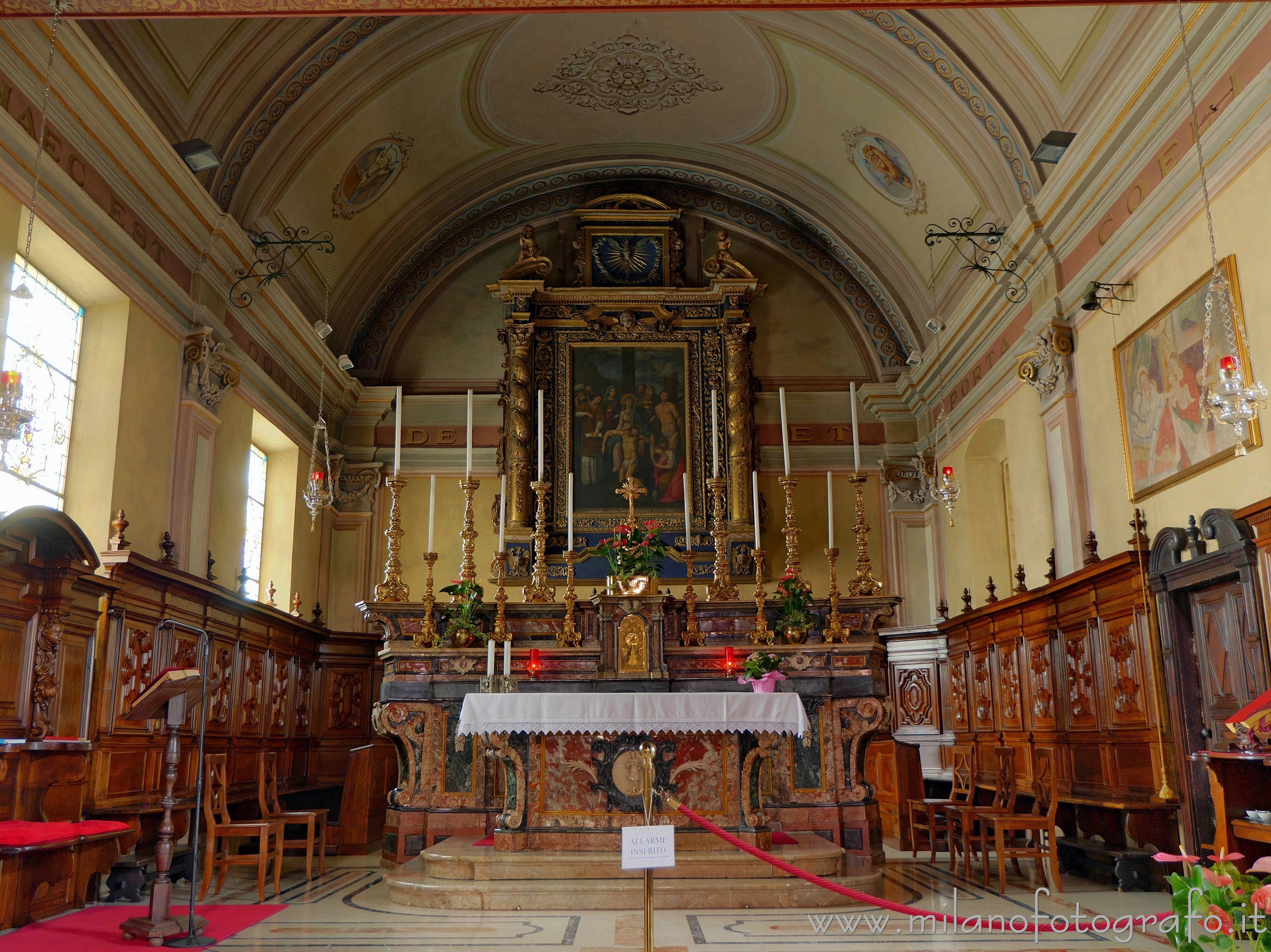 Ponderano (Biella, Italy) - Presbytery of the Church of St. Lawrence Martyr